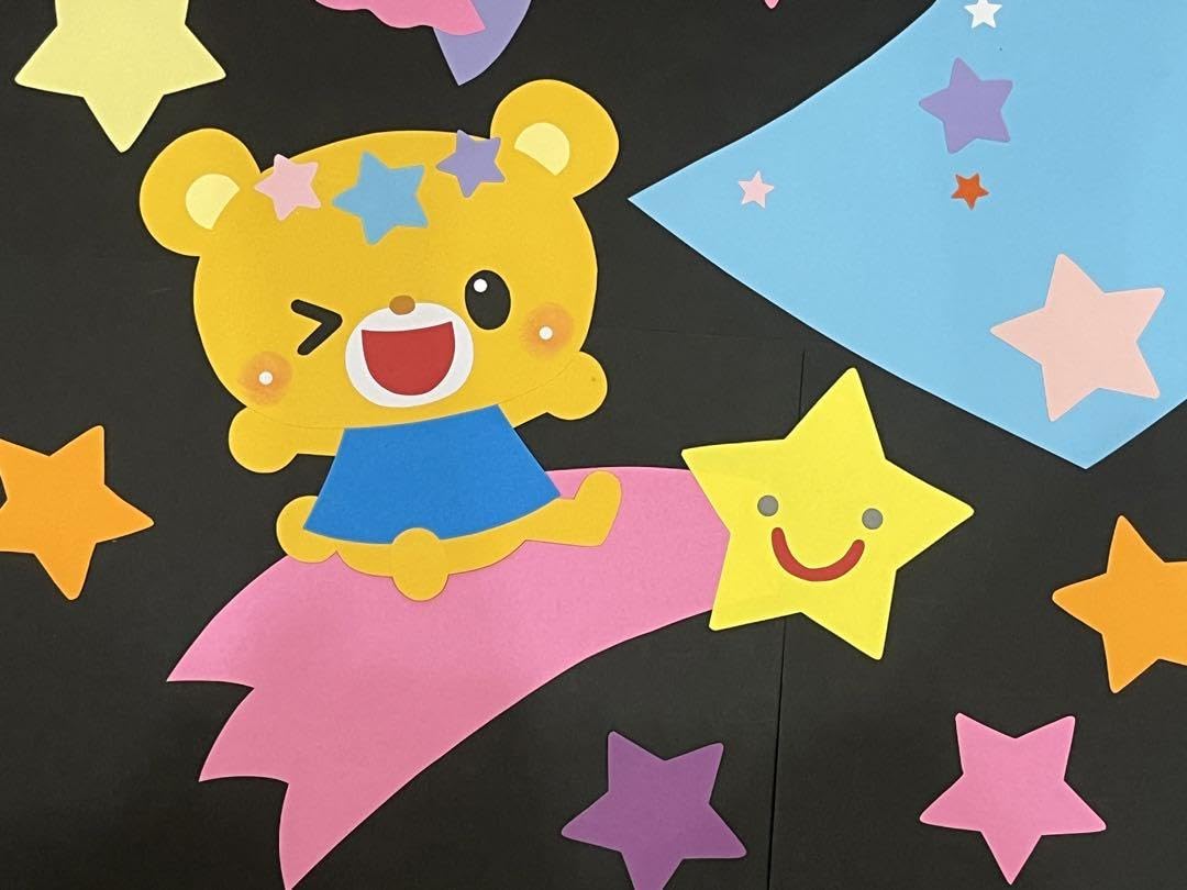 Amazon.co.jp: たなばた 壁面装飾 7月 壁面飾り 保育園 幼稚園 七夕